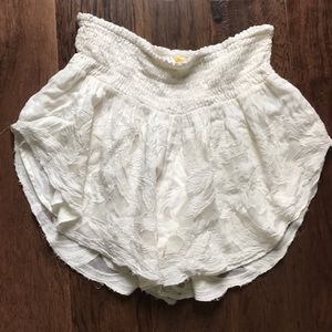 Free People lace shorts